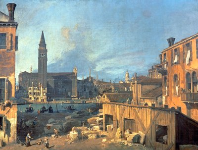 Venice: Campo San Vidal and Santa Maria della Carita (The Stonemason